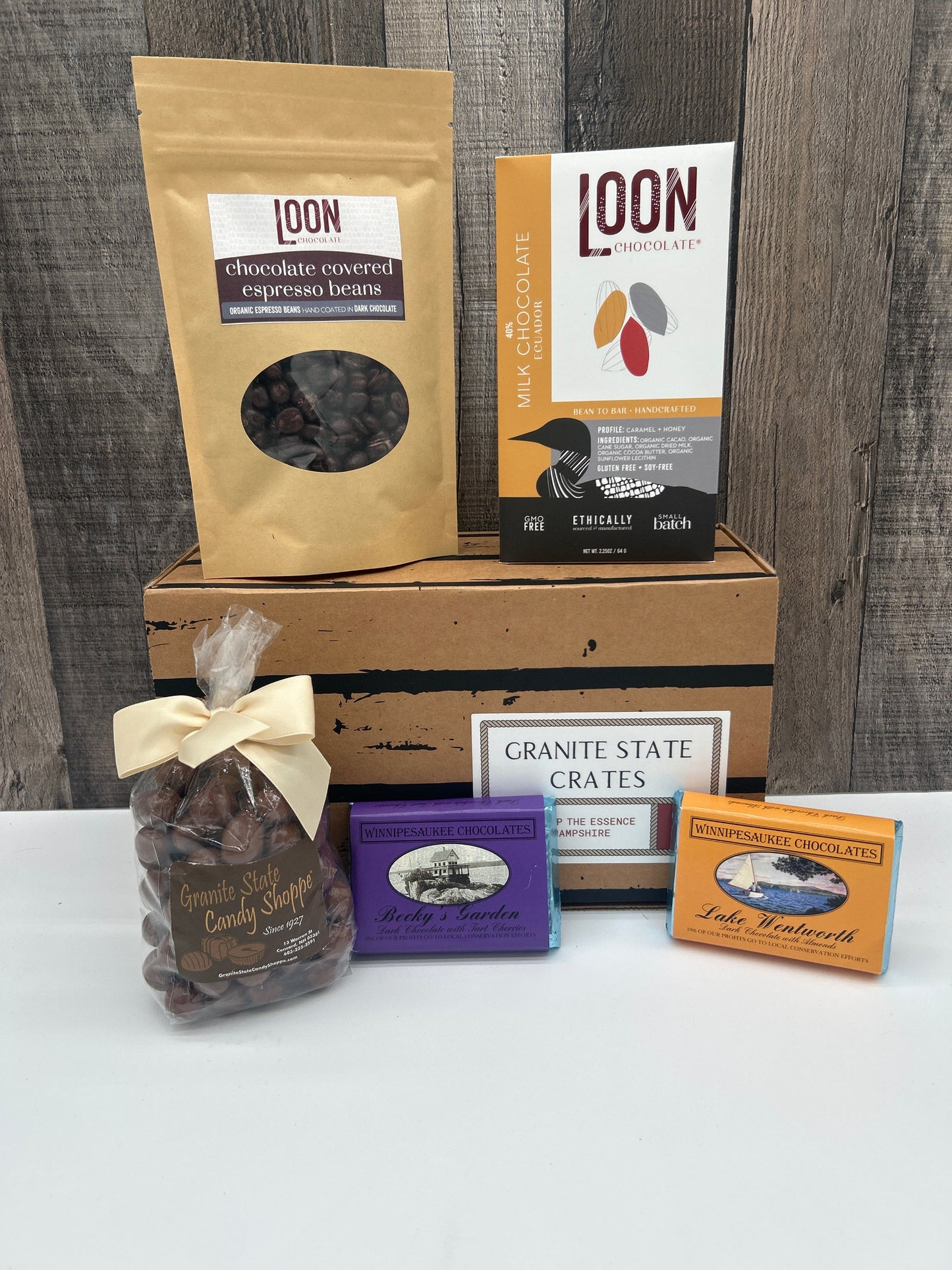 New Hampshire Chocolate Lovers Gift Box